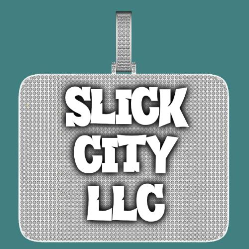 CUSTOM LETTER NECKLACE 3D BIG SQUARE