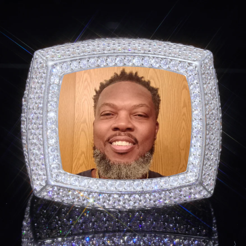 3D CUSTOM PICTURE ICED RING
