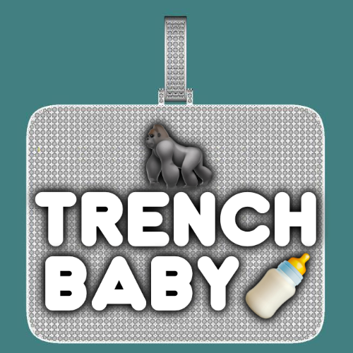 CUSTOM LETTER NECKLACE 3D BIG SQUARE