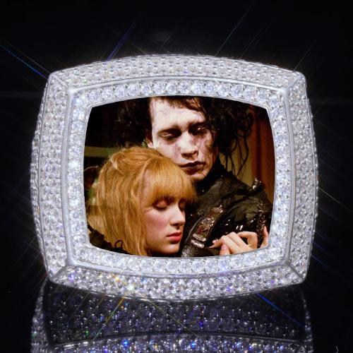 3D CUSTOM PICTURE ICED RING