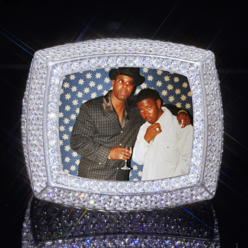 3D CUSTOM PICTURE ICED RING