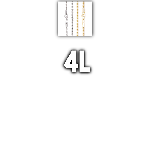 Custom Letters Baguette Two Layer Necklace