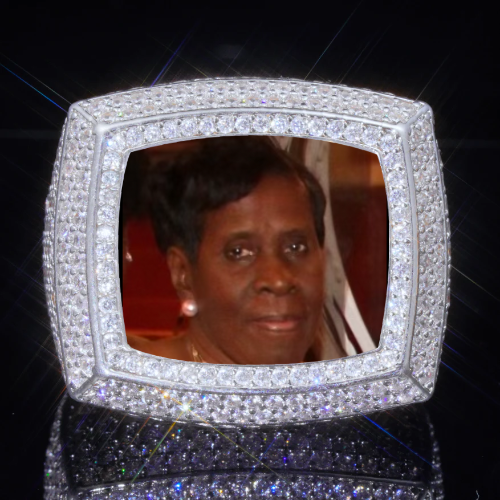 3D CUSTOM PICTURE ICED RING