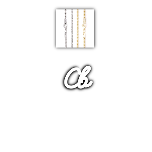Script Custom Letter Necklace