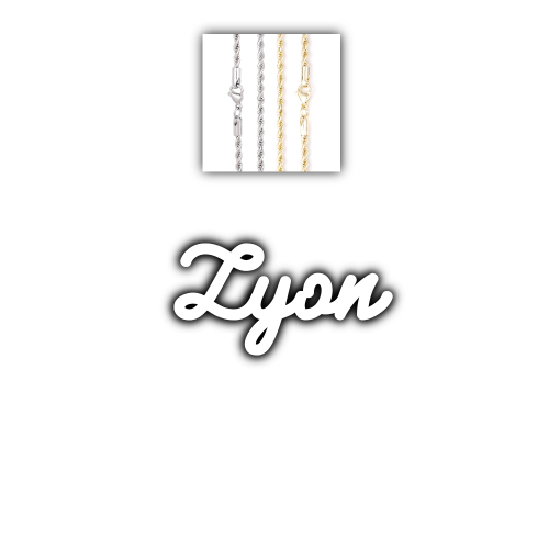 Script Custom Letter Necklace