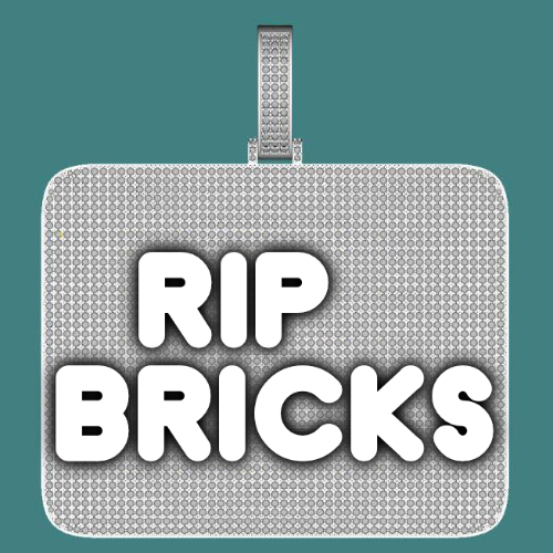 CUSTOM LETTER NECKLACE 3D BIG SQUARE
