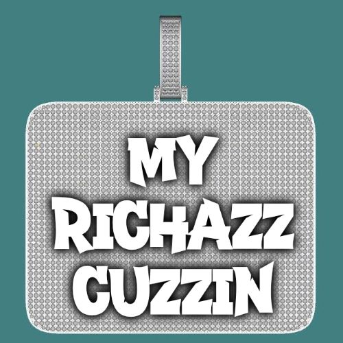 CUSTOM LETTER NECKLACE 3D BIG SQUARE