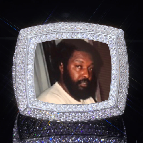 3D CUSTOM PICTURE ICED RING