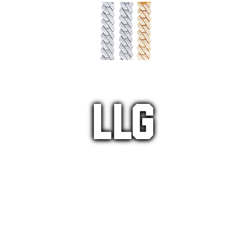 Custom Letters Baguette Two Layer Necklace