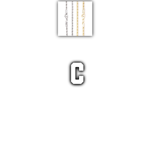 Custom Letters Baguette Two Layer Necklace