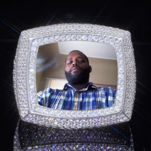 3D CUSTOM PICTURE ICED RING