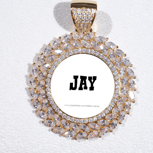 Large 3D Wheat Ear Custom Picture Pendant