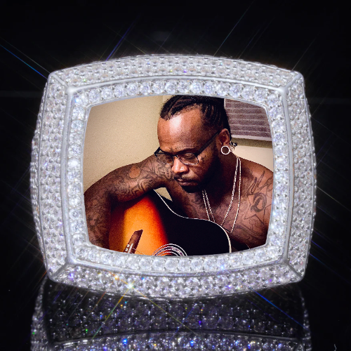 3D CUSTOM PICTURE ICED RING