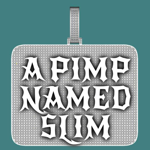 CUSTOM LETTER NECKLACE 3D BIG SQUARE