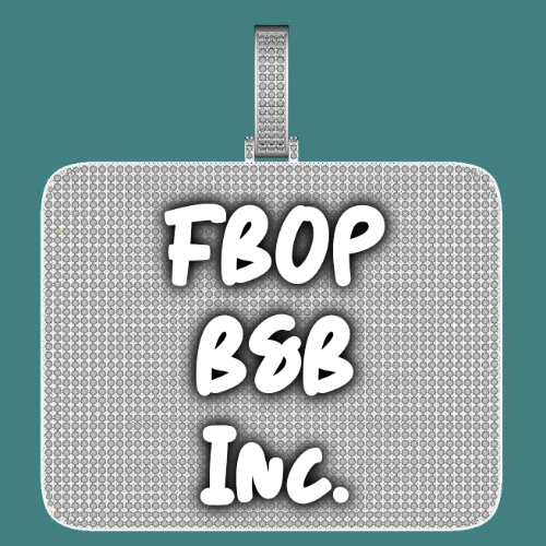 CUSTOM LETTER NECKLACE 3D BIG SQUARE