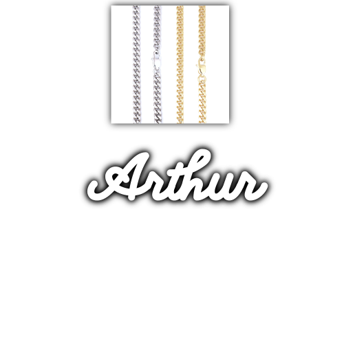 Script Custom Letter Necklace