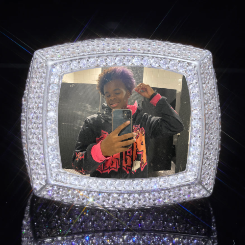 3D CUSTOM PICTURE ICED RING