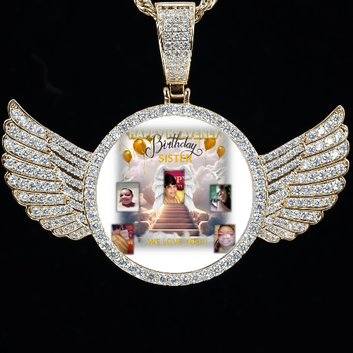 CUSTOM PICTURE PENDANT STYLE-4