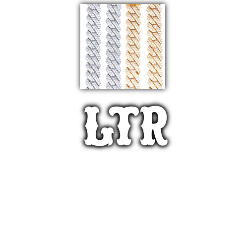 Custom Letters Freibeuter Font Necklace
