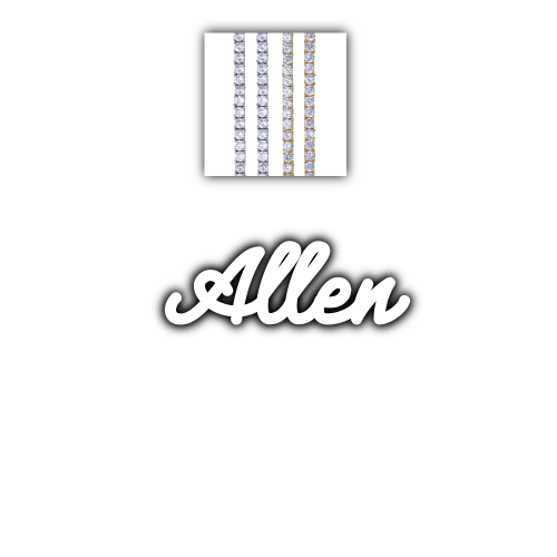 Script Custom Letter Necklace