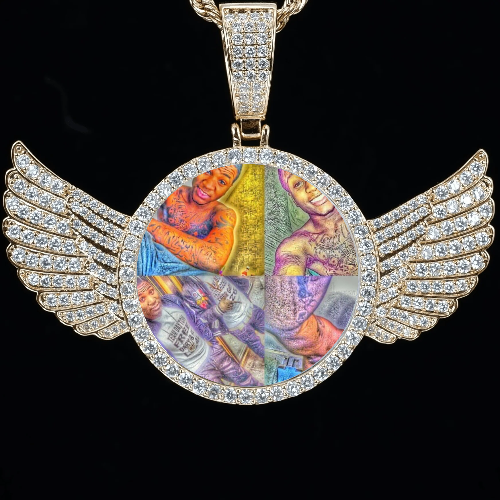 CUSTOM PICTURE PENDANT STYLE-4