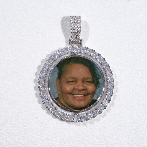 3D Spinning 2-Faced Custom Picture Pendant