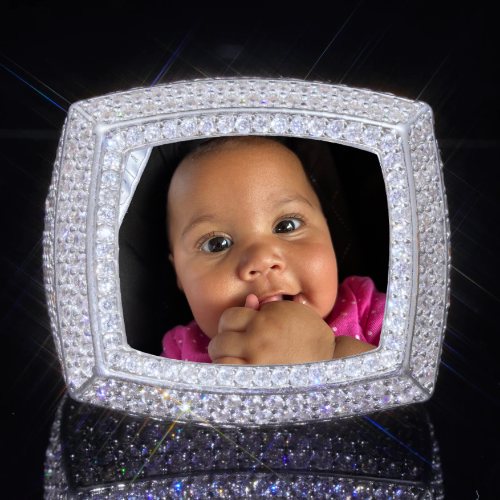 3D CUSTOM PICTURE ICED RING