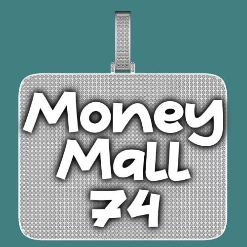 CUSTOM LETTER NECKLACE 3D BIG SQUARE