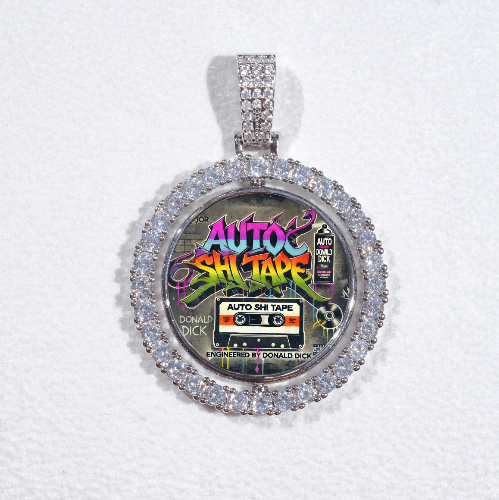 3D Spinning 2-Faced Custom Picture Pendant