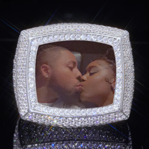3D CUSTOM PICTURE ICED RING