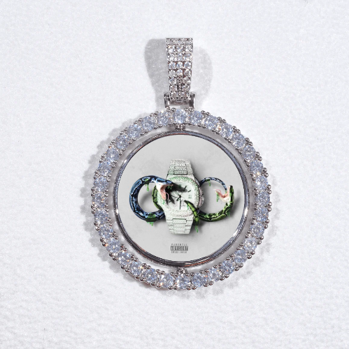 3D Spinning 2-Faced Custom Picture Pendant
