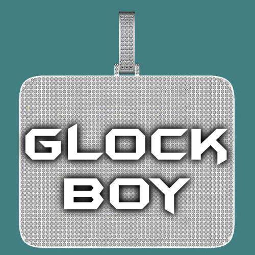 CUSTOM LETTER NECKLACE 3D BIG SQUARE