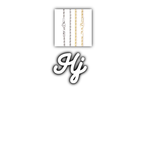 Script Custom Letter Necklace