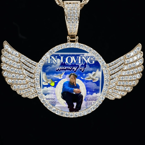 CUSTOM PICTURE PENDANT STYLE-4