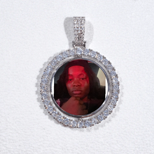 3D Spinning 2-Faced Custom Picture Pendant