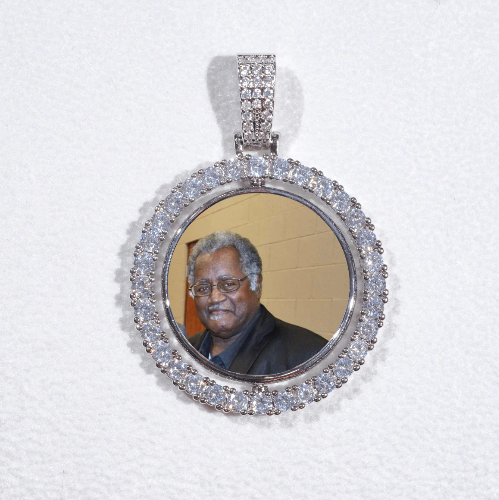 3D Spinning 2-Faced Custom Picture Pendant