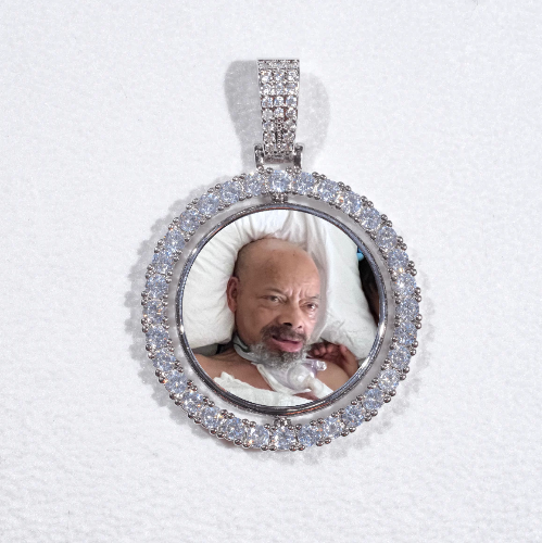 3D Spinning 2-Faced Custom Picture Pendant