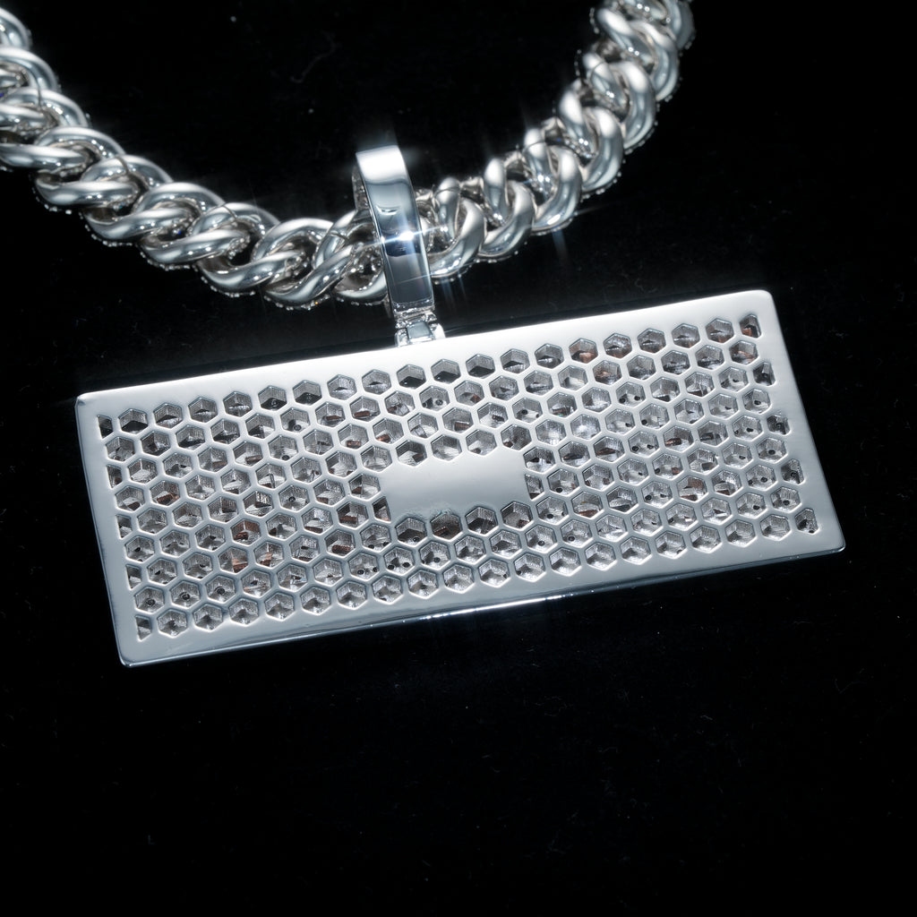 TRAP Baguette Iced Pendant