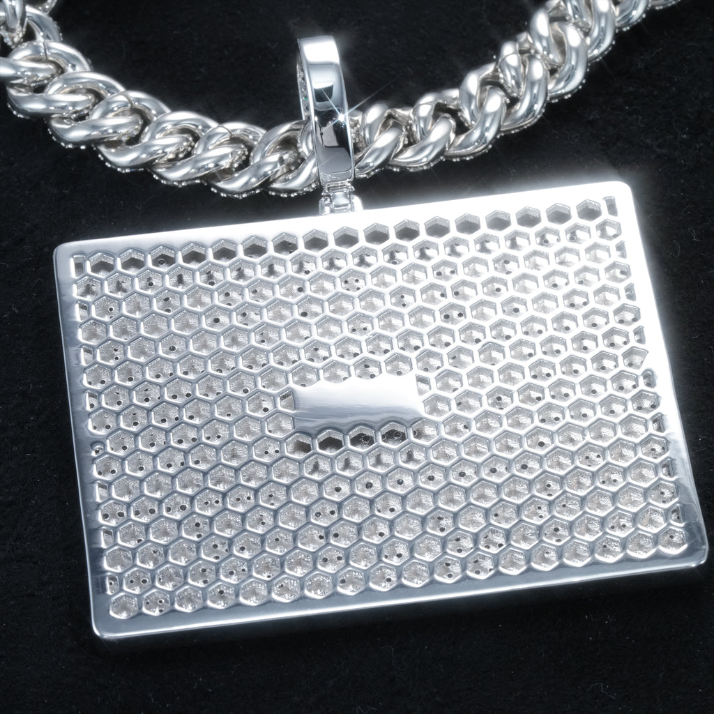HUSTLE OR BE BROKE  ICED NECKLACE