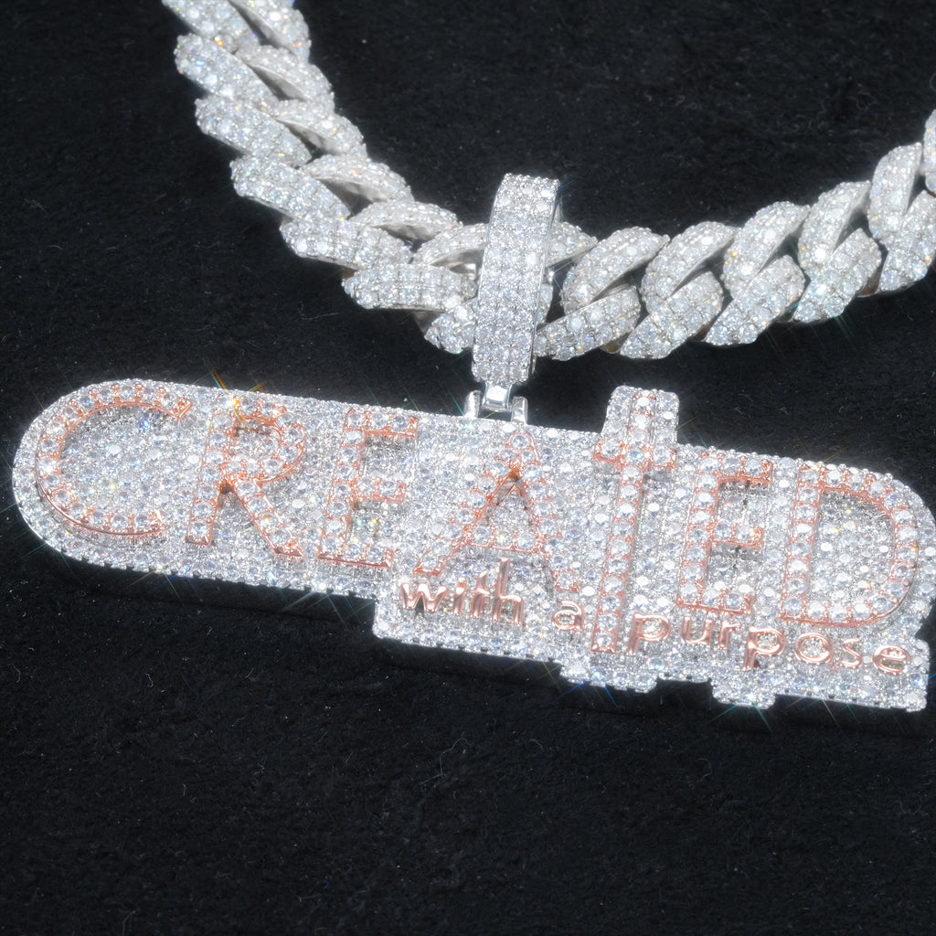 Created ICED NECKLACE