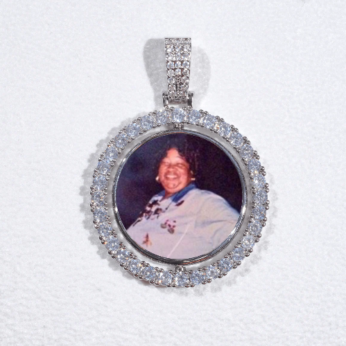 3D Spinning 2-Faced Custom Picture Pendant