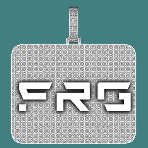 CUSTOM LETTER NECKLACE 3D BIG SQUARE