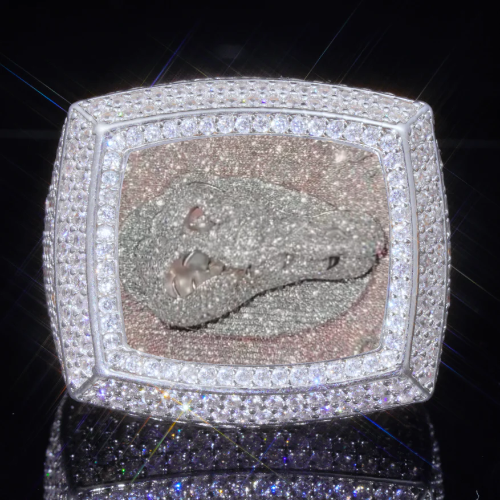 3D CUSTOM PICTURE ICED RING