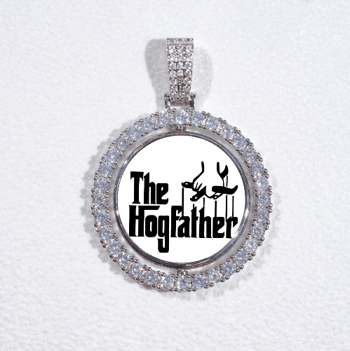 3D Spinning 2-Faced Custom Picture Pendant