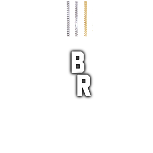 Custom Letters Baguette Two Layer Necklace