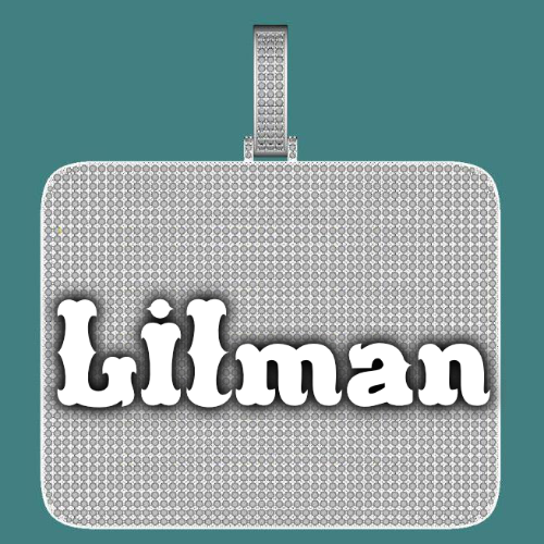 CUSTOM LETTER NECKLACE 3D BIG SQUARE