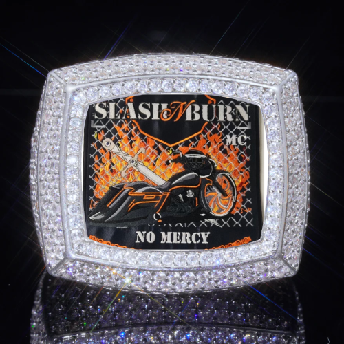 3D CUSTOM PICTURE ICED RING