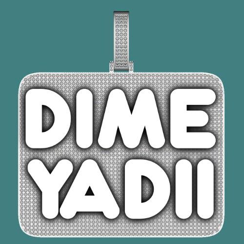 CUSTOM LETTER NECKLACE 3D BIG SQUARE