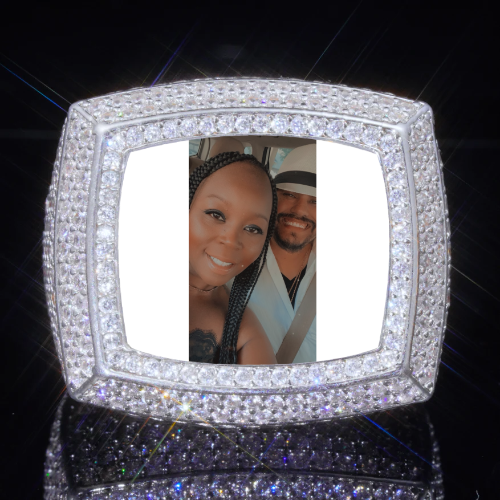 3D CUSTOM PICTURE ICED RING