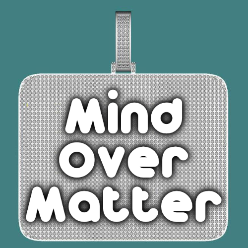 CUSTOM LETTER NECKLACE 3D BIG SQUARE